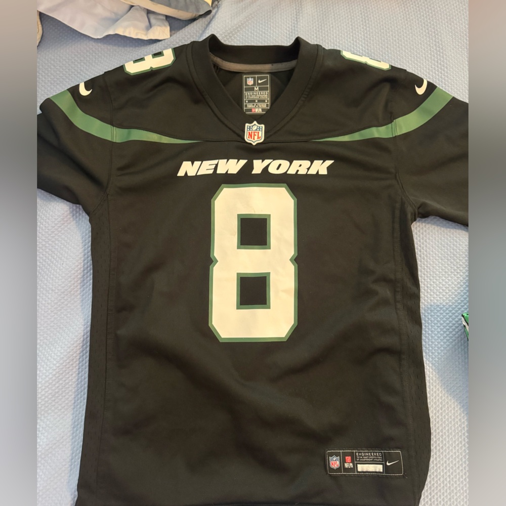 Nike Black and Green New York Jersey Aaron Rodgers